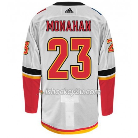 Mænd NHL Calgary Flames Trøje SEAN MONAHAN 23 Adidas Hvid Authentic